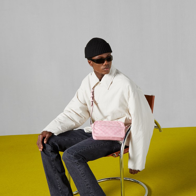 760342.FACK5.5823.003.100.0000.Light GG Crystal mini shoulder bag